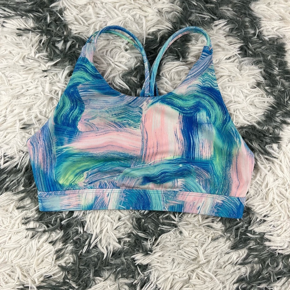 All in Motion Kids Girls Multi-Color Sports Bra Size XL 14/16